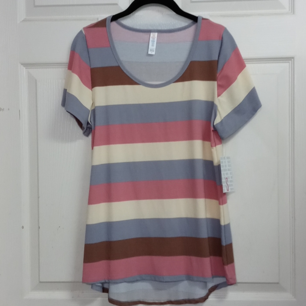 LuLaRoe Classic Tee t-shirt wide stripes